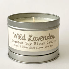 Cargar imagen en el visor de la galería, Wild Lavender - Scented Soy Blend Candle - Itsavela