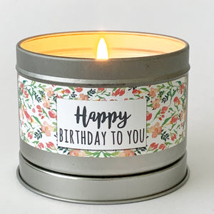 HAPPY BIRTHDAY TO YOU - Scented Wax Candle - Itsavela