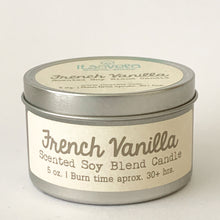 Cargar imagen en el visor de la galería, French Vanilla - Scented Soy Blend Candle - Itsavela