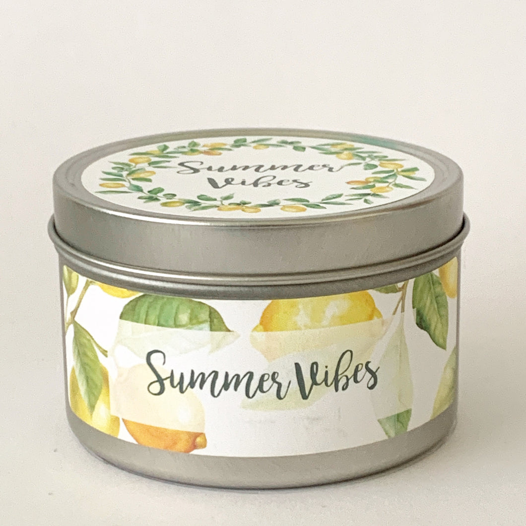 Summer Vibes - Scented Candle - Itsavela