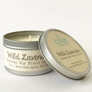 Wild Lavender - Scented Soy Blend Candle - Itsavela