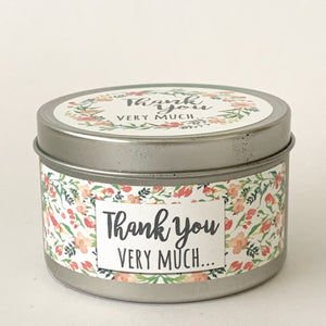 THANK YOU VERY MUCH - Scented Wax Candle - Itsavela