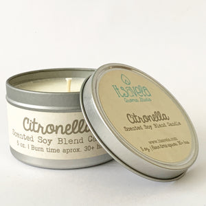 Citronella - Scented Soy Blend Candle - Itsavela