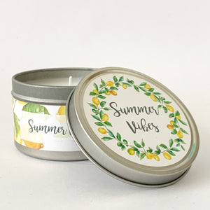 Summer Vibes - Scented Candle - Itsavela