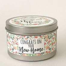 Cargar imagen en el visor de la galería, CONGRATS ON YOUR NEW HOME - Scented Wax Candle - Itsavela