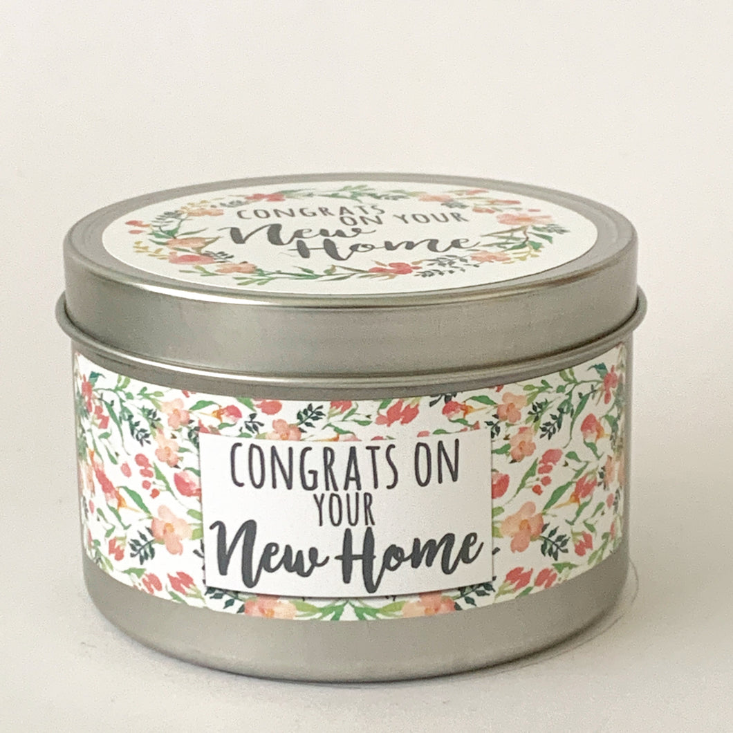 CONGRATS ON YOUR NEW HOME - Scented Wax Candle - Itsavela