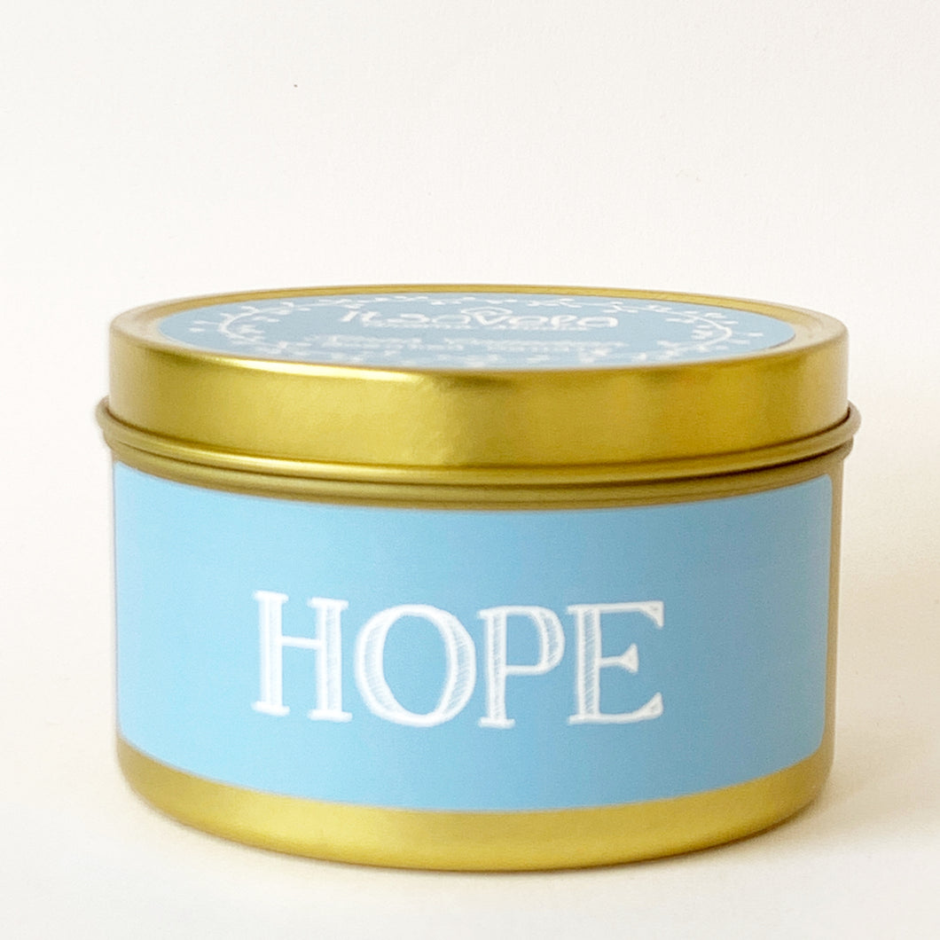 HOPE- Vela de cera con aroma a Invierno - Itsavela