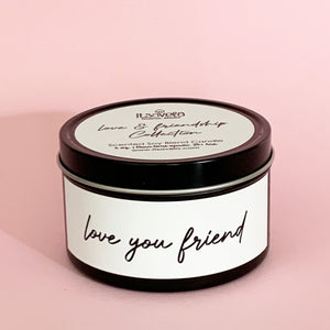 Valentine´s Day Candle - Scented Soy Blend Candle - Itsavela