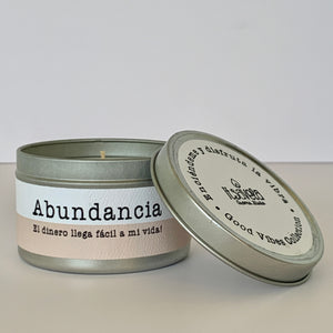 Abundancia - Vela Aromática de cera de soya - Itsavela