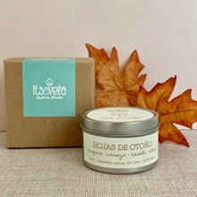 Cargar imagen en el visor de la galería, Hojas de Otoño - Vela aromática de cera de soya - Itsavela