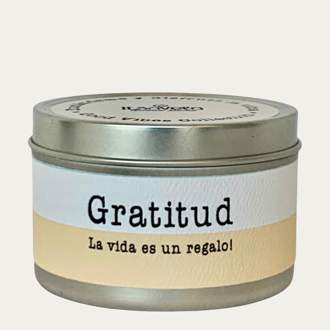 Gratitud- Vela aromática de cera de soya - Itsavela